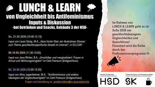LUNCH and LEARN Einladung